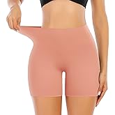 Werena Seamless Slip Shorts for Women Under Dress Shaping Boyshorts Panties Tummy Control Shapewear