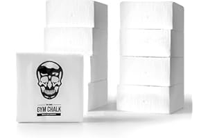 Gymreapers Gym Chalk, Athletic Powder Chalk for Maximum Grip Magnesium Carbonate Chalk for Powerlifting, Weightlifting, Rock 