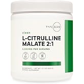 Type Zero L-Citrulline Malate Powder 2:1 (Unflavored) 300 Grams | Ultra Clean L Citrulline, Nitric Oxide Booster, Pre Workout, Nitrous Oxide Vasodilator Supplement, 6000mg Per Serving
