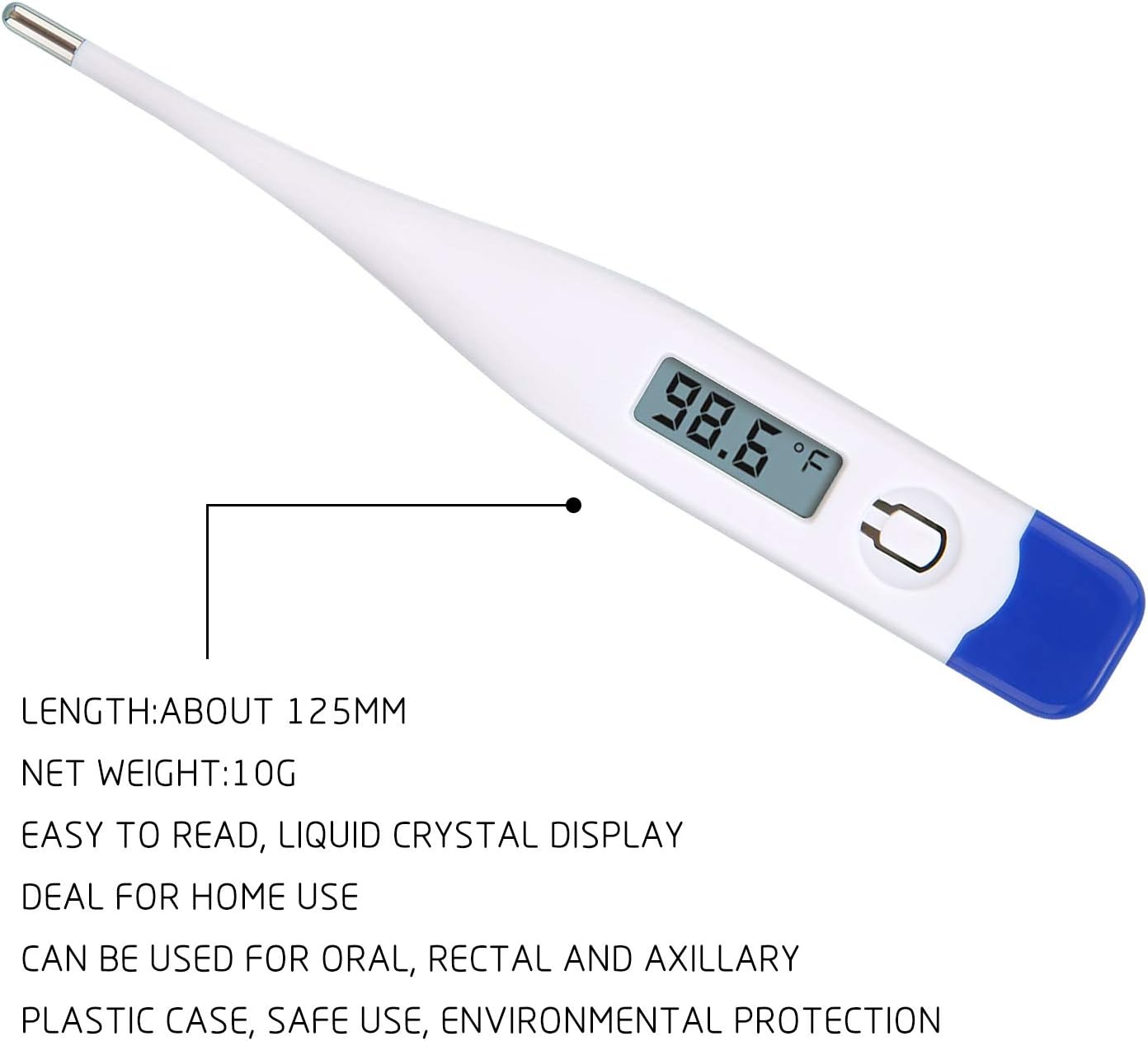Office Supplies DELIKANG Household Portable Digital Thermometer