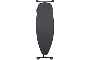 Duwee 18" ×53" Ironing Board with Retractable Iron Rest,Extra Wide Ironing Board Full Size, Heat Resistant Cover with Thicken