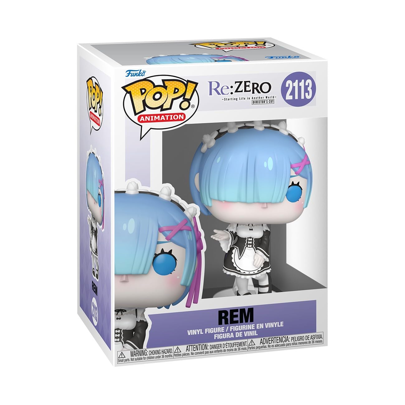 Funko Pop! Animation: Re: ZERO - Rem - 1/6 Odds for Rare Chase Variant - Re:zero - Collectable Vinyl Figure - Gift Idea - Official Merchandise - Toys for Kids & Adults - Anime Fans