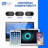 ReFind Webcam Cover 25 Pack Ultra Thin Laptop Camera Slider Privacy Sticker view 4