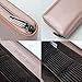 RFID 36 Credit Card Holder Large Wallet Leather for Women Multi Card Lots Protector Organizer Purse (Rose Gold)