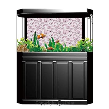 Amazon Com Blue Wallpaper Sticker Background Decoration Flower