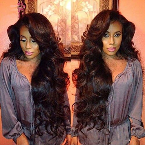 Human Hair Weft By Hismile Hair Body Wave Natural Color Hair Weaving Unprocessed Virgin Brazilian Hair Weaving Remy Hair Extensions Remi Wavy Hair 1b Color 18"20"22"