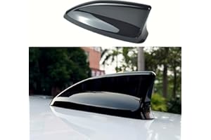 SMART REPAIRBOY for CR-V CRV 2023 2024 2025, Car Shark Fin Antenna Topper Cover Trim Exterior Decoration Sticker - Glossy Black