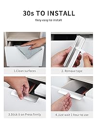 BaiNong 5 Pack 6 inch self Adhesive Cabinet pulls