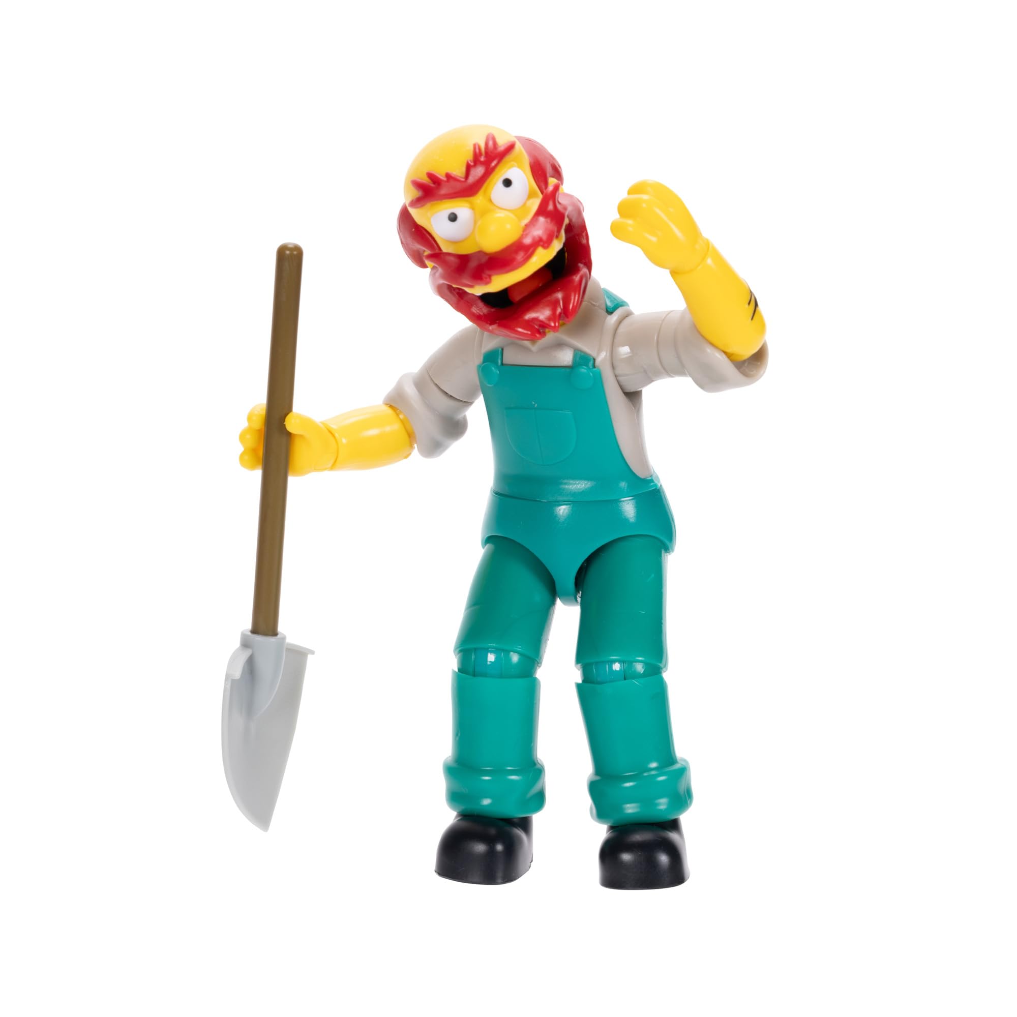 Disney The Simpsons Action Figures 4-Pack 5-Inch Collectible Figures from Jakks Pacific's Wave 1 - Homer, Bart, Groundskeeper Willie, and Otto