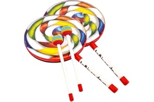 UtopixHub Orff Instruments Lollipop Drums Lollipop Hand Drum Preschool Education Toys