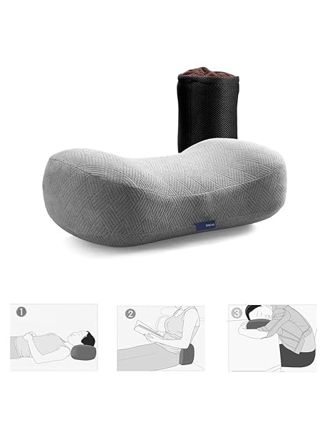 Compuclever Portable Travel Pillow Memory Foam Camping Pillows For