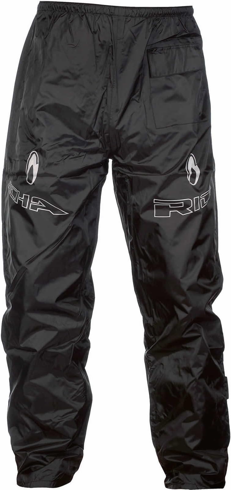 Richa Rain Waterproof Warrior Motorcycle Trousers Pants Black