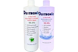 Propylene Glycol and Vegetable Glycerin Bundle Pack, 1 Litre Bottles, DIY Base Ingredients
