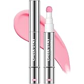 Freeorr Liquid Blush for Cheeks, Lightweight Weightless, Waterproof Long-lasting, High Pigment Color Blendable Buildable Cream Blush Wand Cheek Stain Stick for Radiant Flushed Cheeks, 01 Pastel pink
