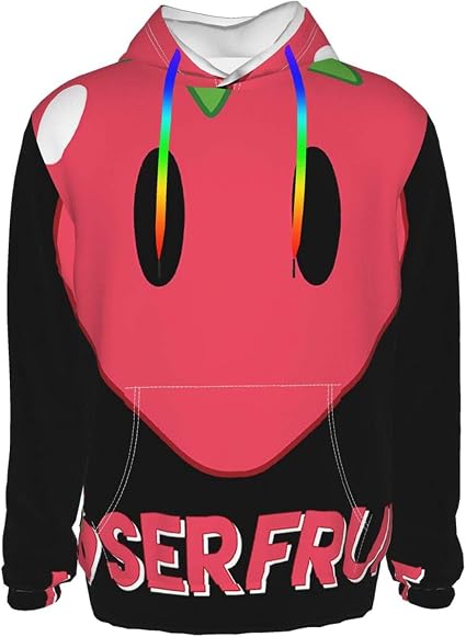 loserfruit rainbow hoodie