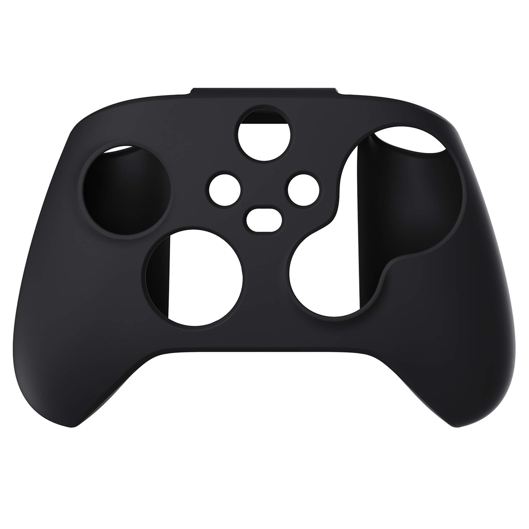 PlayVital Silikon Hülle für Xbox Series X & S Controller,Case Anti-Rutsche Schutzhülle Hülle Griffe Skin Weiches Gummi Grips für Xbox Series X & S Controller(Schwarz) 8