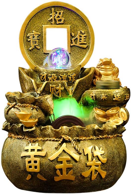 Hjyi Feng Shui Money Frog,Feng Shui Toad Coin Chinese Charm for Prosperity Home Decoration Gift Attract Wealth Gift Arts and Crafts