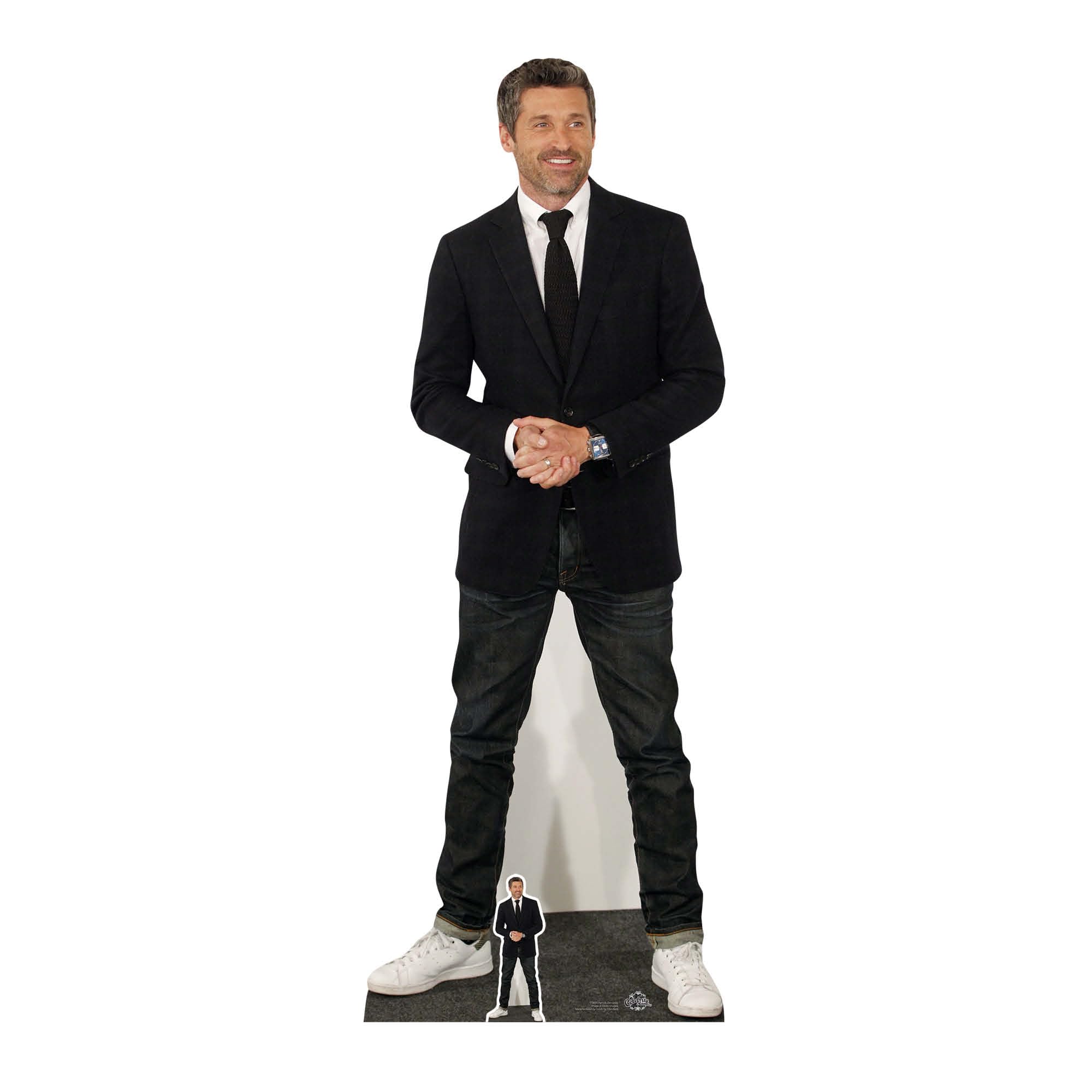 Star Cutouts CS815 Patrick Dempsey Lifesize Cardboard Cutout โ TV Heartthrob Display for Parties, Events & Fan Bedrooms โ image 1