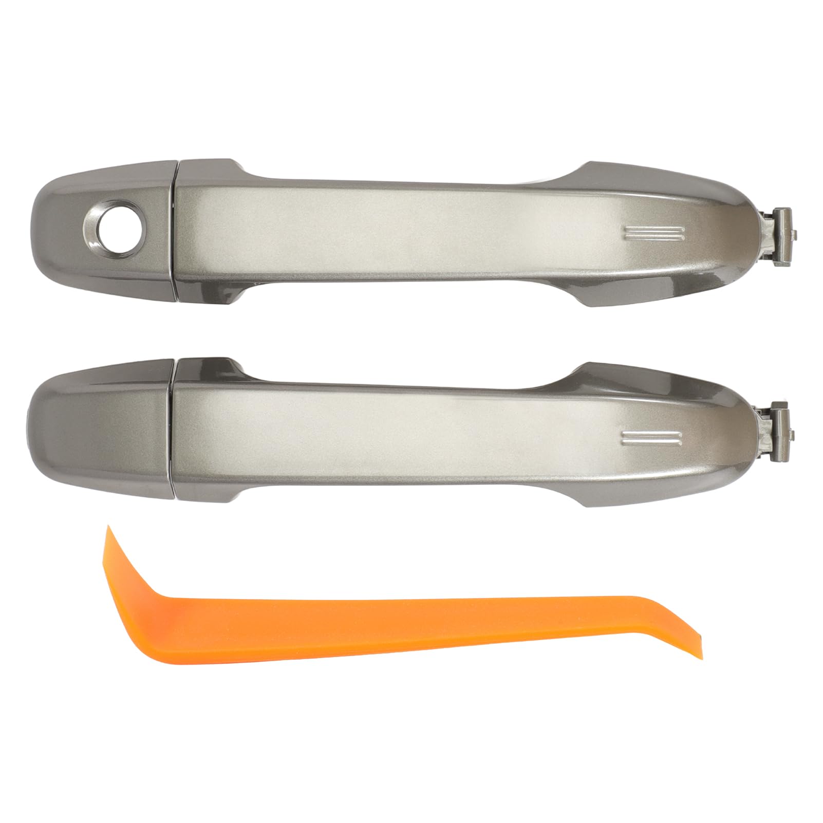 Photo 1 of 1 Pair Exterior Door Handle Magnetic Gray fits Camry 2012-2017 Front Left Front Right Replaces 6921106090C0, 6925006020C0 Without Push Button Start & Sensor, Without Smart Entry System