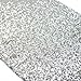 Koyal Wholesale Sequin Table Runner, 12 by 108-Inch, Silver