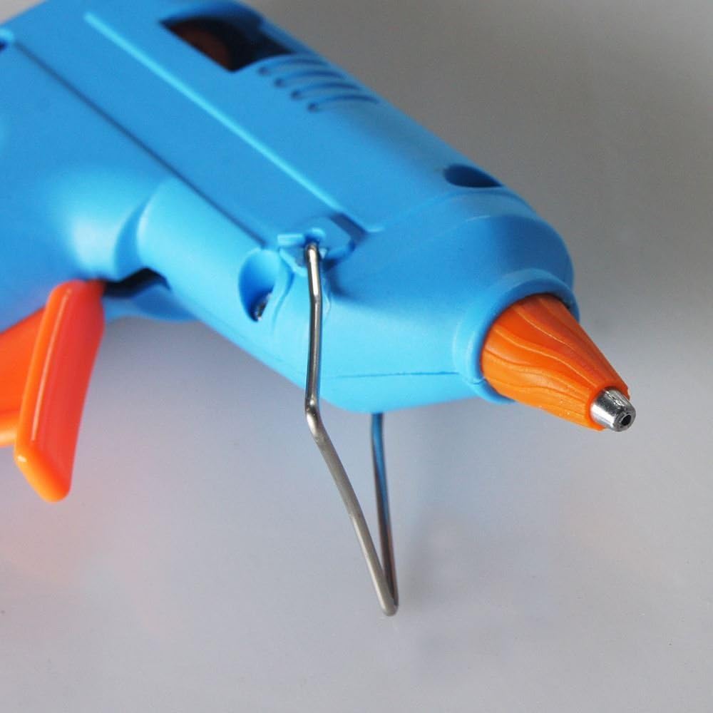 KATSU Tools 20W Electric Hot Glue Gun with 12 Glue Sticks, Blue, DIY - Image 5