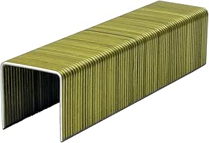 Freeman WCS16-1 16-Gauge 1" Glue Collated Galvanized Wide Crown Senco P Type Staples with 1" Crown (2000 count)