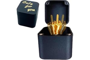 PETBSNVB Middle Finger in A Box, Gifts for Men, Gag Gifts, Funny Gifts, Mens Birthday Gift Ideas, Quirky Joke Prank Gifts for Men, Pranks for Adults, Mens Gifts for Birthday Unique