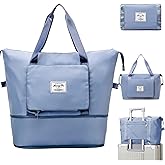 INVODA Women's Weekender Overnight Carry-On Sports Tote Gym Bag