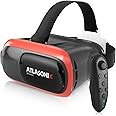 VR Headset for Phone with Controller | Virtual Reality Game System Compatible with iPhone and Android | Virtual Reality Goggl