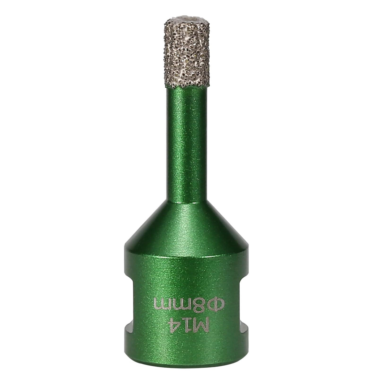 Vearter 8 mm Diamond Core Drill Bit, M14 Thread Connection Masonry Hole Saw, Vacuum Brazed Hollow Hole Cutter for Tile, Marble, Granite, Porcelain, Concrete, Quartz Stone