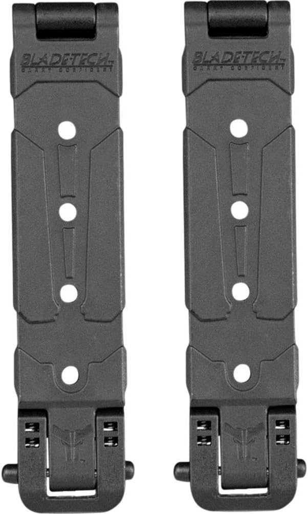 Blade-Tech Molle-Lok Shorts - Pair with Hardware, Black, 3 inch