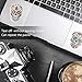 180 Pieces Halloween Sugar Skull Stickers Pack, Laptop Sugar Skull Decals Dia de Los Muertos Mexican Day of Dead Vinyl Sticker for Water Bottle Luggage Bike Computer Skateboard