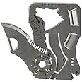 Zootility Tools Wallet Knife, WildCard Credit Card Tool, Bottle Opener, Stainless Steel, MADE IN USA