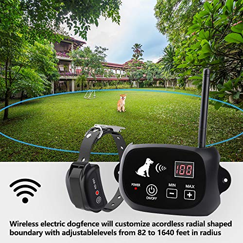 New Wireless Dog Fence, Pet Containment System, Pets Dog Containment