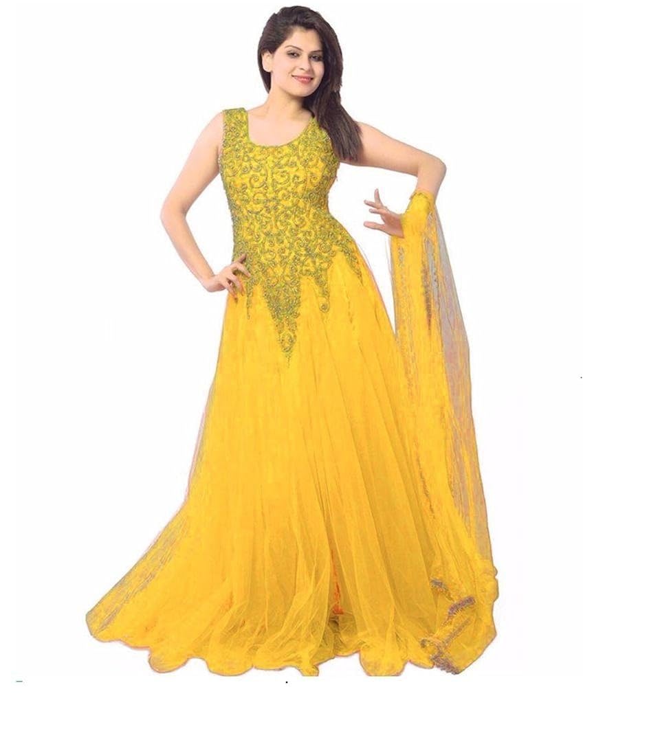 party wear ethnic gowns