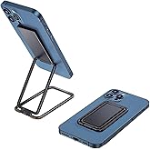 Adhesive Finger Kickstand,Stand for Back of Phone Case,360°Adjustable Phone Ring Grip Holder for Hand or Desktop,Works for iPhone 16/15/14/13 Series,Samsung,and More(Black)