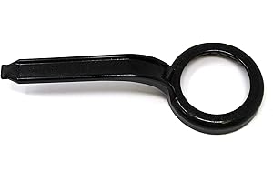 JSP Manufacturing Wrench for 70mm Lids fits Rieke™ Caps used on 5- and 6-Gallon API Kirk Samson Stacker Water Storage Pool Chlorine Containers Carboys