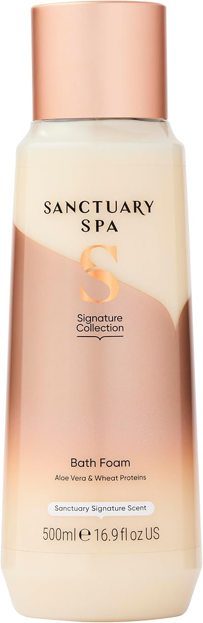 SANCTUARY Spa Bath Foam 500 ml No Mineral Oil Cruelty Free Vegan