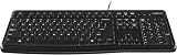 Logitech K120 Wired Keyboard for Windows UK QWERTY Black USB Plug-and-Play view 2