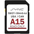 2024 A15 Navigation SD Card Map Compatible with Ford & Lincoln Vehicles – Fit for F-150, Escape, Explorer, Fusion, Edge, Mustang, MKZ, Navigator, Covers USA & Canada (GM5T 19H449 AJ)