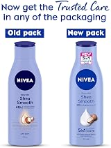 NIVEA Smooth Milk Body Lotion for Dry Skin 200ml - Hydrating, Softening view 2