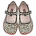 Hot Chocolate Design Mini Chocolaticas Leopard Girls Mary Jane Flat