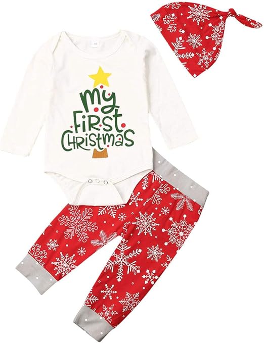 my first xmas baby grow