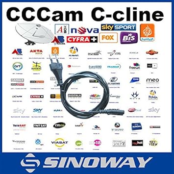 Cuenta Cline servidor CCCAM MU para la validez 1 año, usted puede comprar directamente, receptor de apoyo anyTV-c cline para Europa CCCAM C línea: Amazon.es: Electrónica