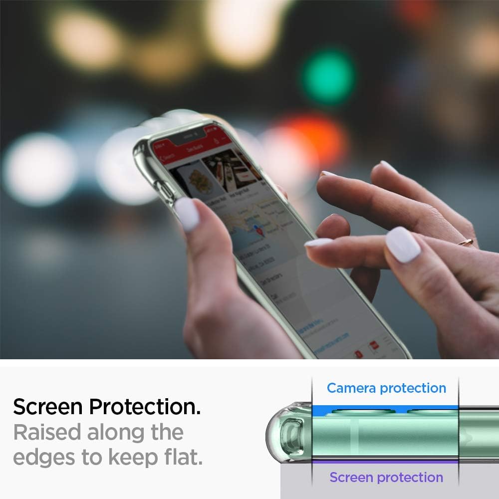 Spigen Ultra Hybrid Designed for Apple iPhone 11 Case (2019) - Crystal Clear: Electronics