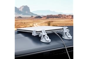 Mini Car Mount for Starlink Dashboard, Star-link Mini Mount Adjustable Suction Cup for Car, Vehicle, RV Dash & windshield, Na