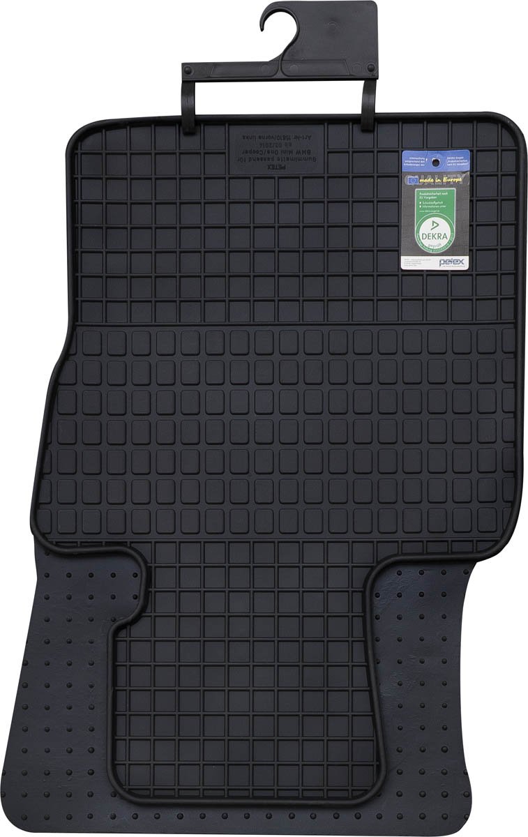 Petex 15610 Rubber Mats, Set of 4
