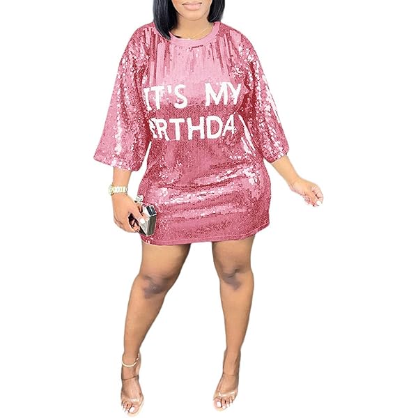 【My shawty】 glitter shaggy dress PARTY – My shawty
