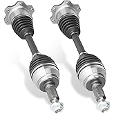 Front Left or Right CV Axle Shaft Assembly Fits for Chevy/Cadillac/GMC Models for Silverado 1500 Suburban, Tahoe Avalanche, K1500, k2500 Sierra 1500, Yukon Yukon XL Escalade ESV EXT, 2PC