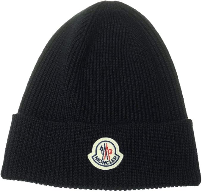 Amazon Moncler モンクレール ニットキャップ Berretto 3b705 00 342 メンズ ブラック 並行輸入品 ニット 通販